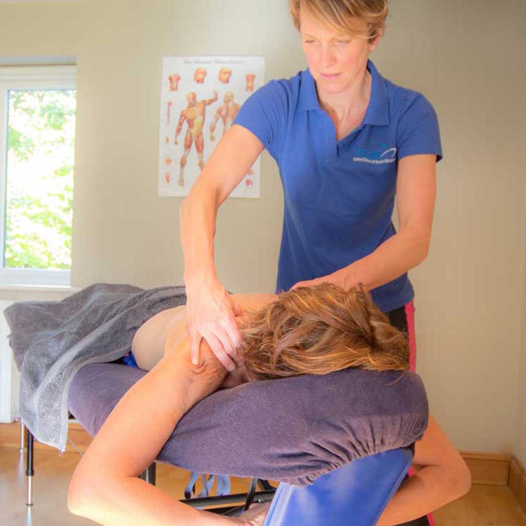 Sports massage and remedial massage treatments in Buckinghamshire, including Aylesbury, Haddenham, Long Crendon and Princes Risborough